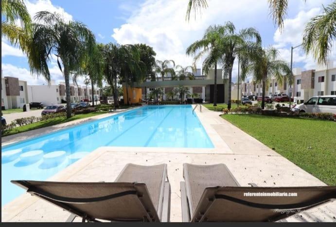 Habitacion Con Bano Privado Y Terraza Propia Playacar Екстериор снимка